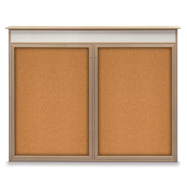 Single Door Enclosed Indoor Letterboard
